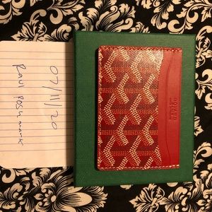 Goyard Card Holder